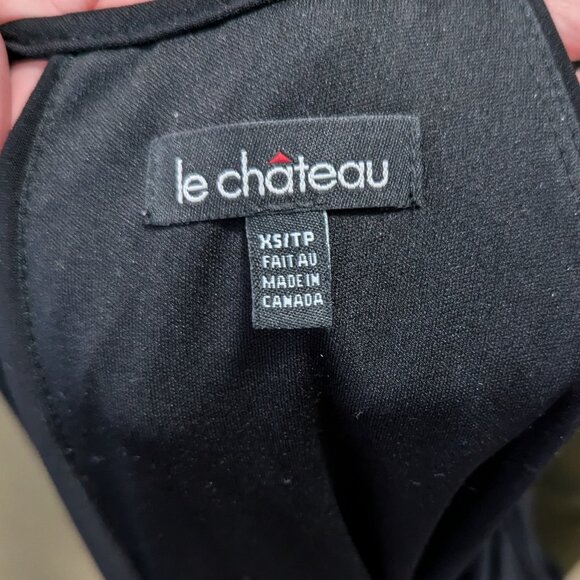 LE CHATEAU - BLACK DRESS - XS - Picture 9 of 12